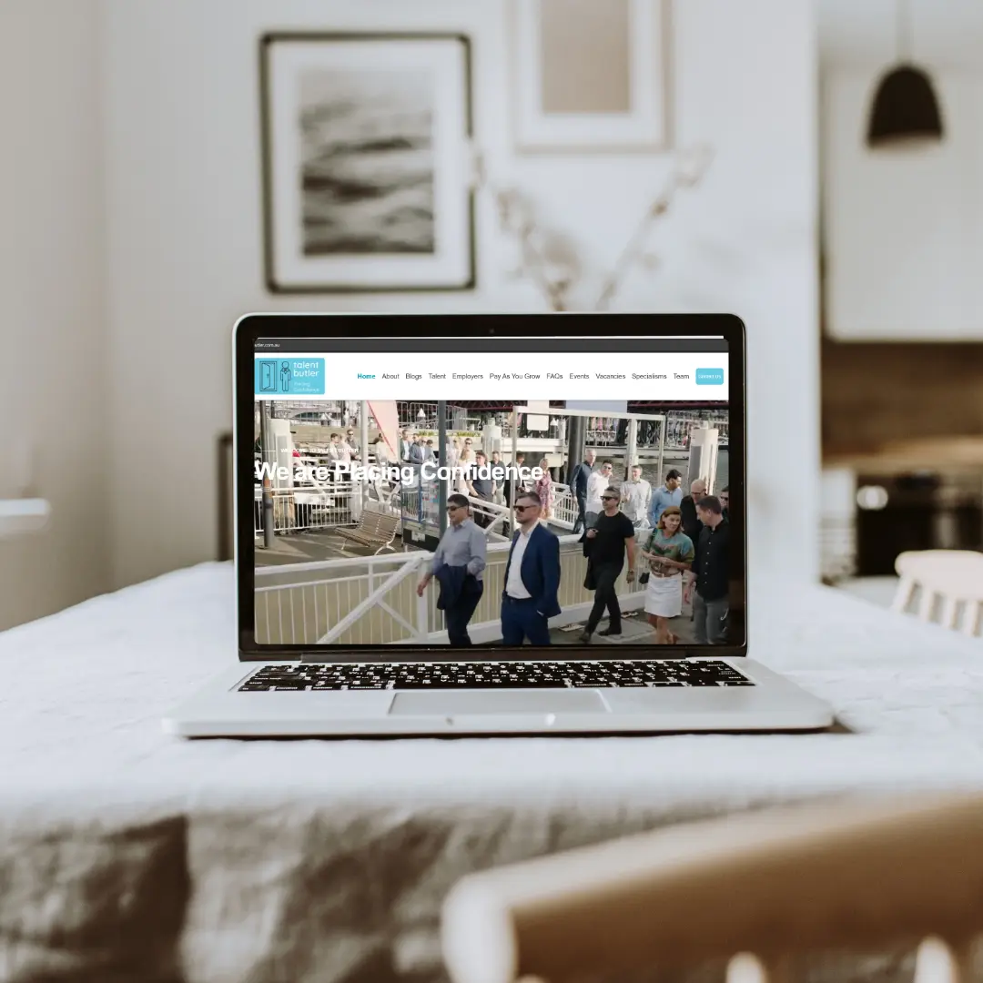 Talent Butler Recruitment Agency Website